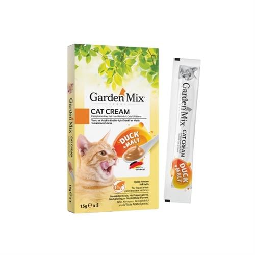 Garden Mix Malt ve Ördekli Sıvı Kedi Ödül Maması