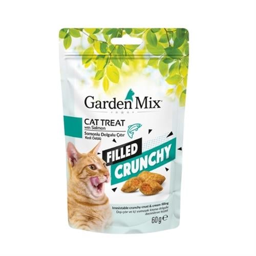 Garden Mix Somonlu İçi Dolgulu Kedi Ödül Maması