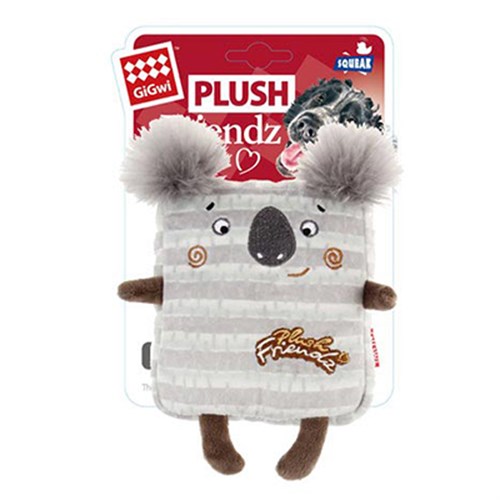 Gigwi Plush Friendz Kare Koala Sesli Köpek Oyuncağı