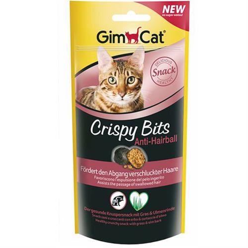 Gimcat Crispy Bits Tüy Yumağı Önleyen Çimenli Kedi Ödülü 40 gr