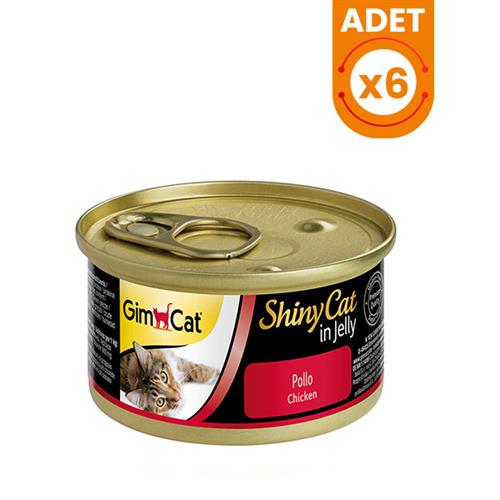 Gimcat Shinycat Tavuklu Konserve Kedi Maması