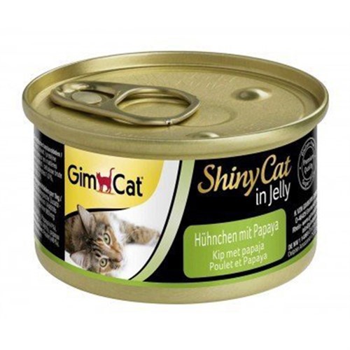 Gimcat Shinycat Tavuklu Papayalı Konserve Kedi Maması