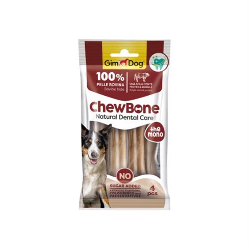 Gimdog Chew Bone Diş Sağlığı Destekleyici Naturel Press Köpek Çiğneme Kemiği