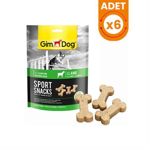 Gimdog Sportsnacks L-Carnitinli Kuzulu Köpek Ödül Maması Tablet