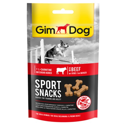 Gimdog Sportsnacks Sığır Etli Köpek Ödül Maması Tablet