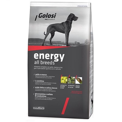 Golosi Energy Tavuk ve Biftekli Yüksek Enerjili Köpek Maması