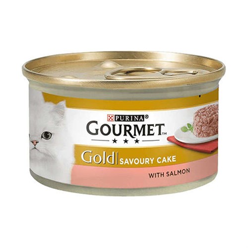 Gourmet Gold Savoury Cake Somonlu Konserve Kedi Maması