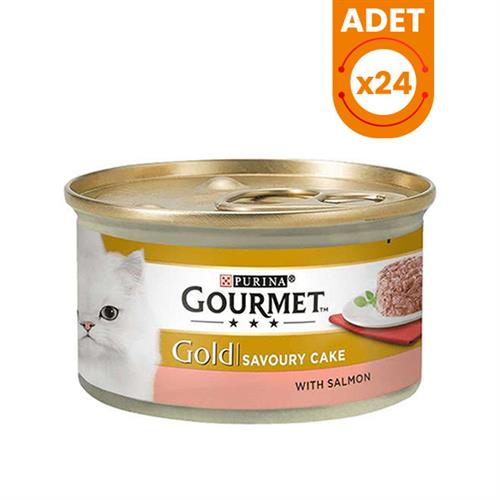 Gourmet Gold Savoury Cake Somonlu Konserve Kedi Maması