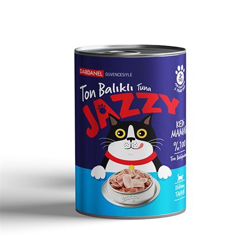 Jazzy Ton Balıklı Yetişkin Konserve Kedi Maması