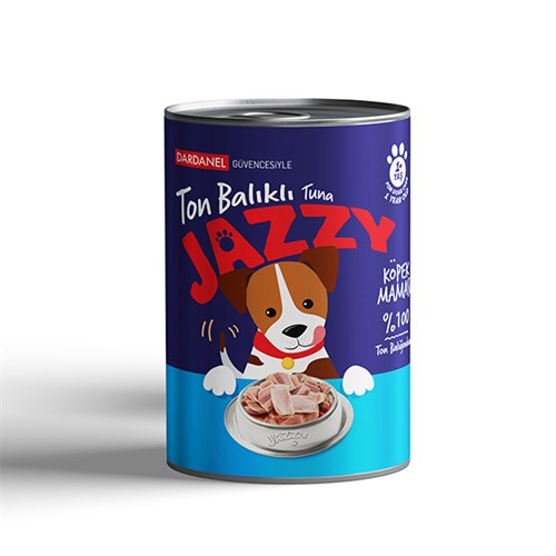 Jazzy Ton Balıklı Yetişkin Konserve Köpek Maması
