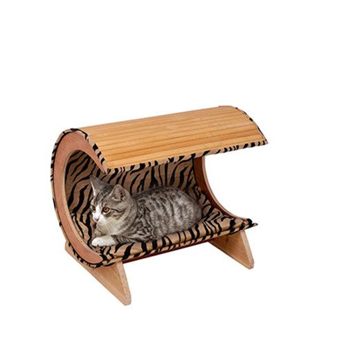 Karlie Bambu Kedi Yatağı