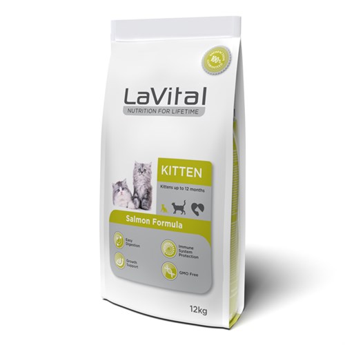 Lavital Kitten Somonlu Yavru Kedi Maması