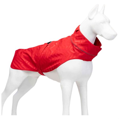 Lindo Dogs Softshell Red Stripe Köpek Yağmurluğu