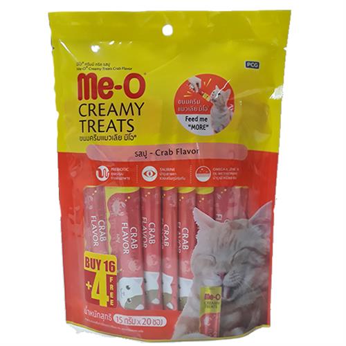 Meo Creamy Yengeç Aromalı Kedi Ödül Maması