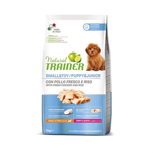 Natural Trainer Mini Puppy Tavuklu Küçük Irk Yavru Köpek Maması