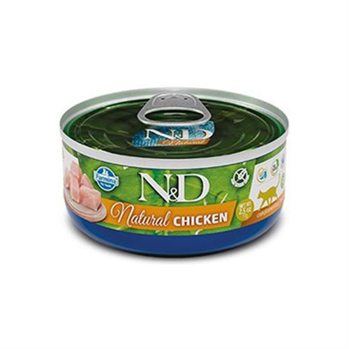 N&D Natural Tavuklu Konserve Yaş Kedi Maması
