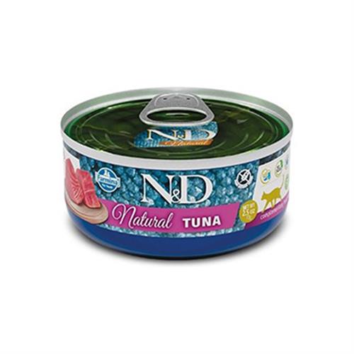 N&D Natural Tuna Balıklı Konserve Yaş Kedi Maması