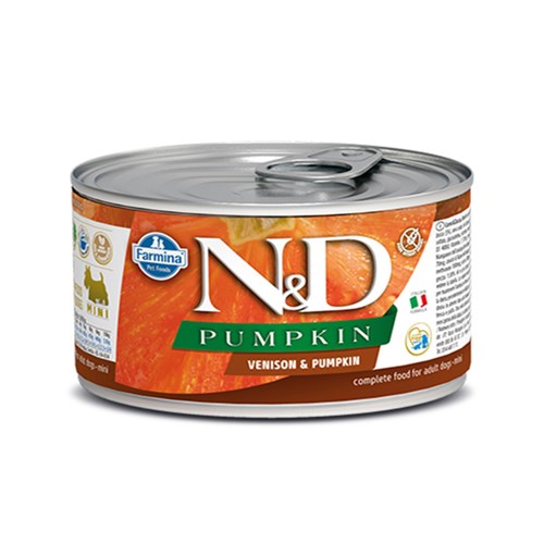 N&D Pumpkin Balkabaklı ve Geyik Etli Konserve Köpek Maması