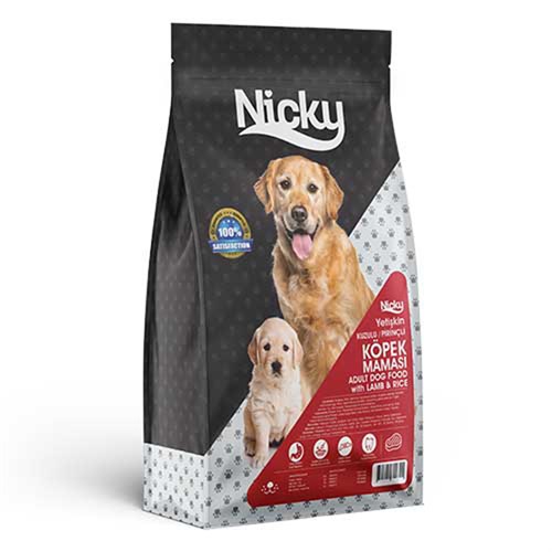 Nicky Puppy Tahıllı Yüksek Protein Kuzulu Yavru Köpek Maması