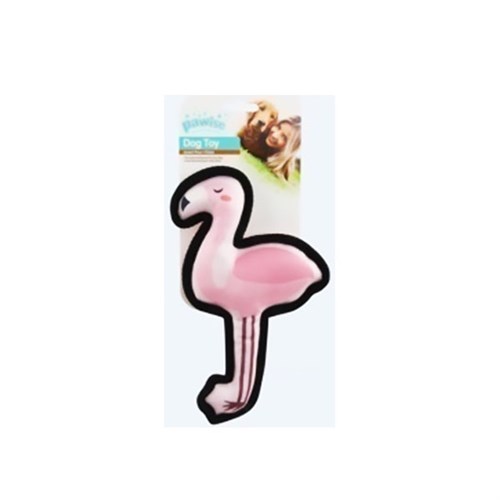 Pawise Tropic Toy Flamingo Köpek Oyuncağı