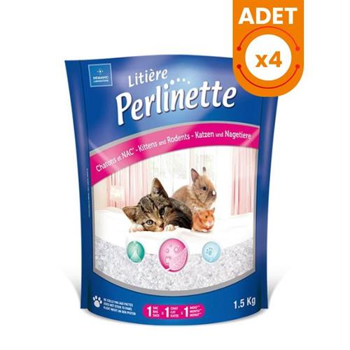 Perlinette Kitten Rodent Yavru Kedi ve Kemirgen Kristal Kumu