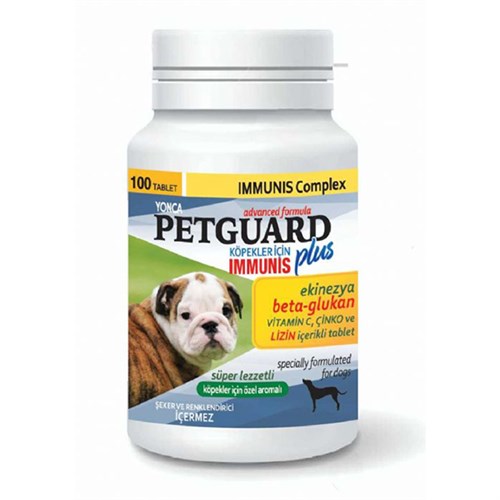 Petguard Plus Beta Glukan Immunis Ekinezyalı Köpek