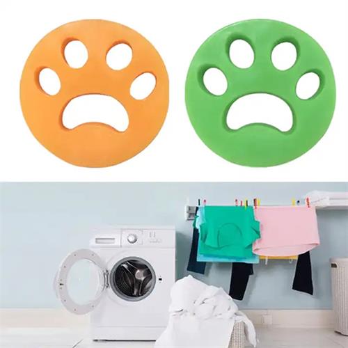Petzz Pati Şekilli Evcil Hayvan ve Çamaşır Makinesi için Silikon Tüy Temizleme Aparatı