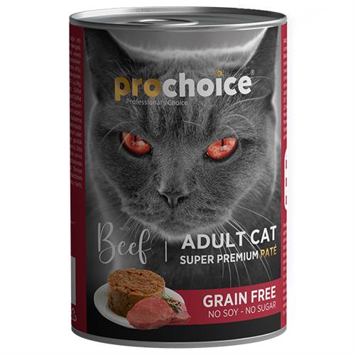 Pro Choice Adult Biftekli Yetişkin Konserve Kedi Maması