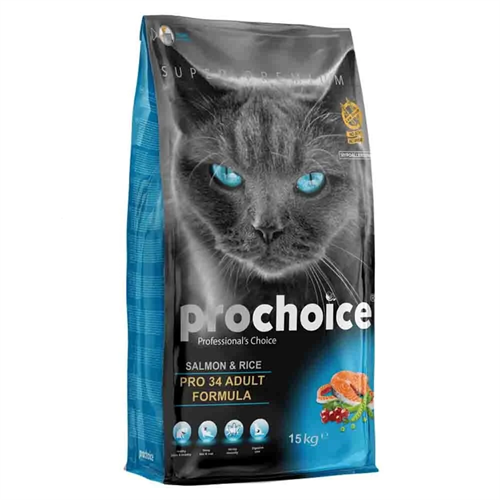 Pro Choice Pro 34 Adult Somonlu Yetişkin Kedi Maması