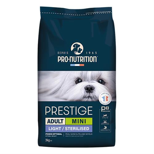 Pro Nutrition Prestige Adult Mini Light Kısırlaştırılmış Yetişkin Köpek Maması
