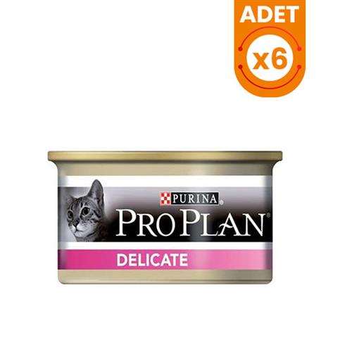 Pro Plan Delicate Hindili Ezme Yetişkin Konserve Kedi Maması