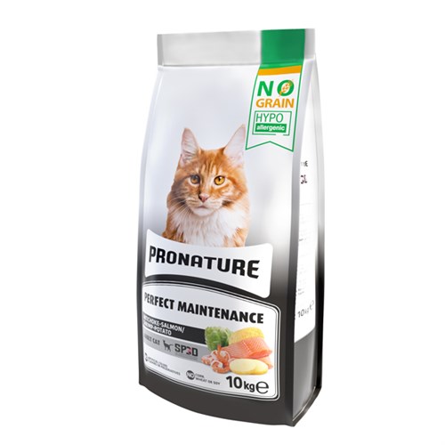 Pronature Hypo-Allergenic Tahılsız Somonlu Karidesli Yetişkin Kedi Maması