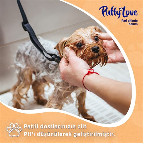 Puffy Love Uzun Tüylü Köpek Şampuanı