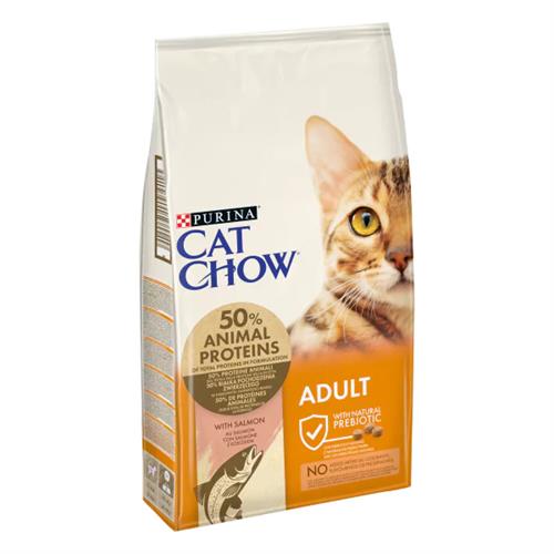 Purina Cat Chow Somonlu ve Ton Balıklı Yetişkin Kedi Maması
