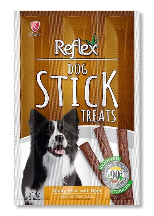 Reflex Biftekli Stick Köpek Ödül Maması
