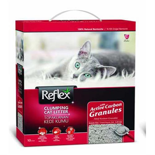 Reflex Granül Aktif Karbonlu Topaklanan Doğal Kedi Kumu