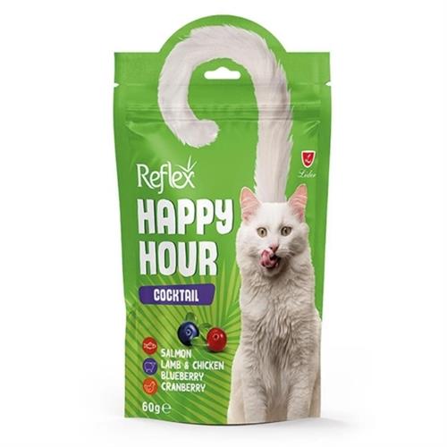 Reflex Happy Hour Cocktail  Somonlu Kuzu Etli ve Tavuk Etli Kedi Ödülü