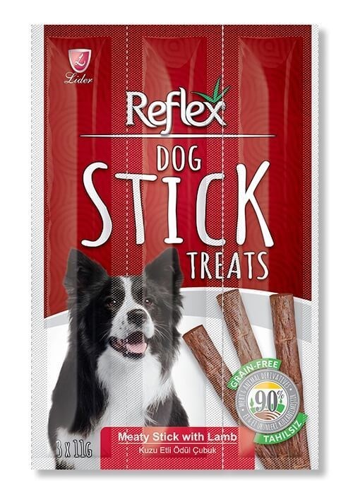 Reflex Kuzu Etli Stick Köpek Ödül Maması