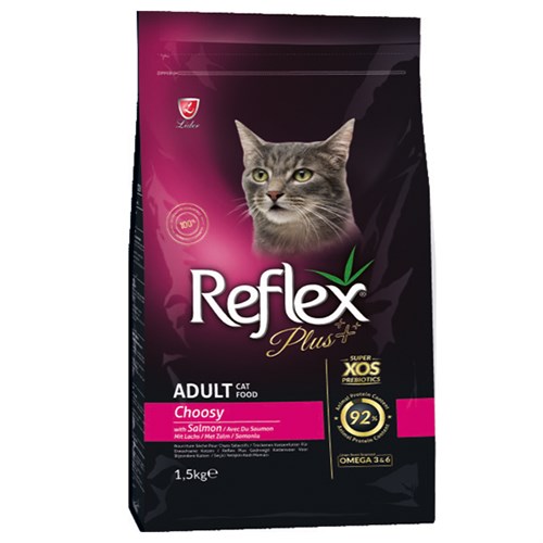 Reflex Plus Adult Choosy Somonlu Yetişkin Kedi Maması