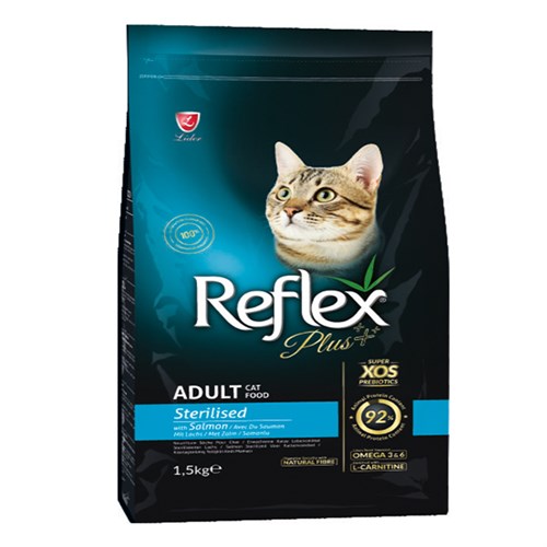 Reflex Plus Adult Somonlu Kısırlaştırılmış Kedi Maması