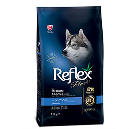 Reflex Plus Adult Somonlu Yetişkin Köpek Maması