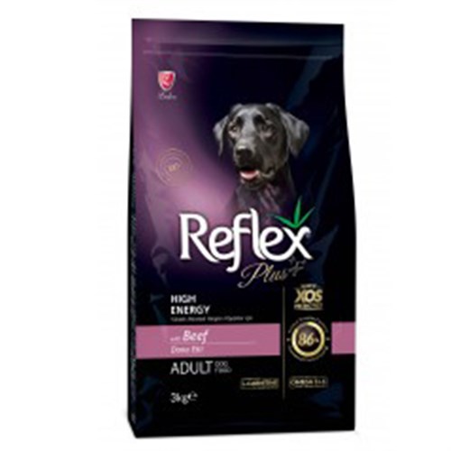 Reflex Plus Biftekli High Energy Yetişkin Köpek Maması