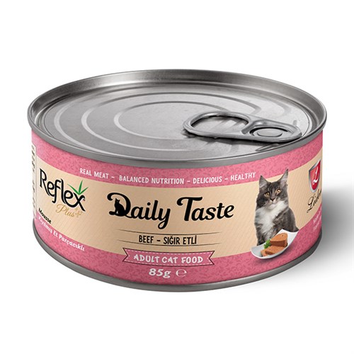 Reflex Plus Daily Taste Biftekli Yetişkin Konserve Kedi Maması