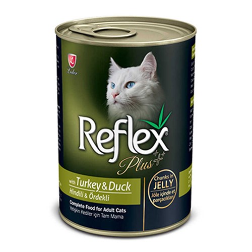 Reflex Plus Hindi ve Ördekli Yetişkin Konserve Kedi Maması