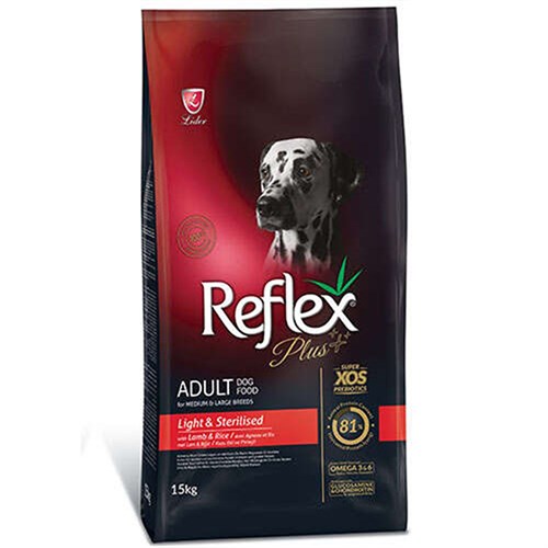 Reflex Plus Light Sterilised Kuzulu Yetişkin Köpek Maması