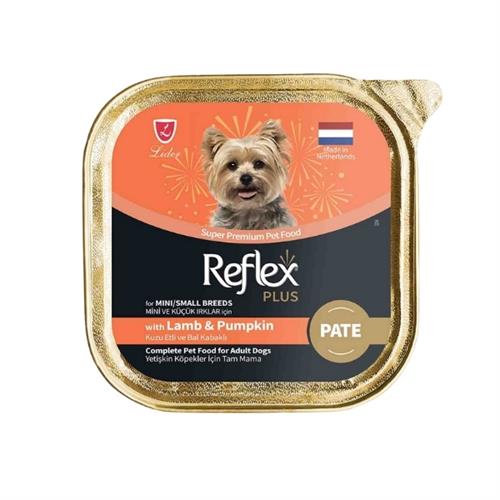 Reflex Plus Pate Kuzu Etli ve Bal Kabaklı Küçük Irk Yetişkin Konserve Köpek Maması