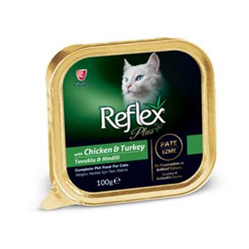 Reflex Plus Tavuk ve Hindili Yetişkin Konserve Kedi Maması
