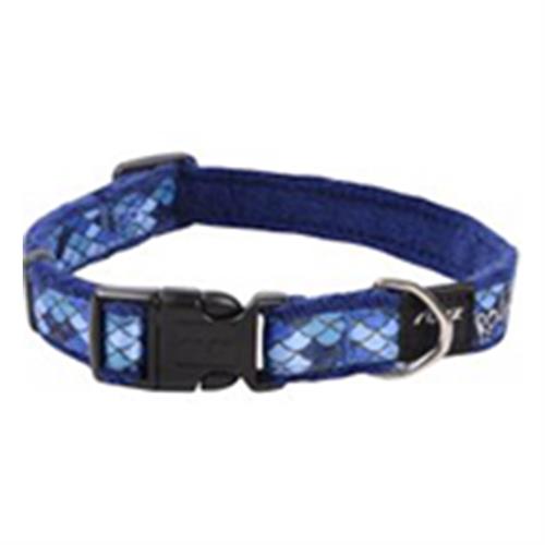Rogz Fashion Halsband Karışık Desenli Köpek Boyun Tasması Mavi