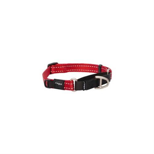 Rogz Utility Control Web Halsband Güvenlikli Dokuma Köpek Boyun Tasması Kırmızı