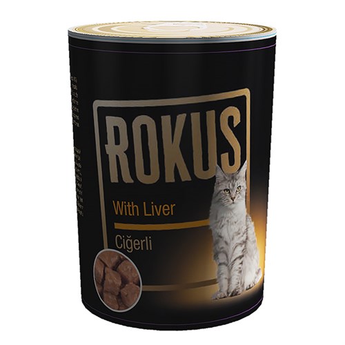 Rokus Ciğerli Yetişkin Konserve Kedi Maması